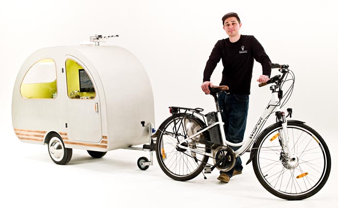 QTvan bicycle caravan