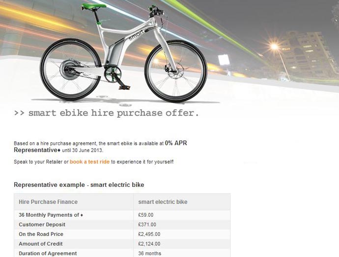 smart bike offer