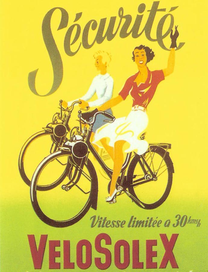 1950s poster for Solex