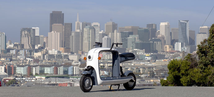 Kubo electric cargo scooter