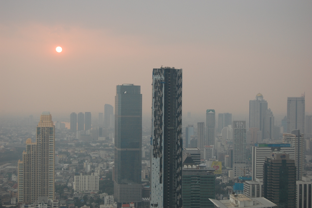 Bangkok, where the idea hails from is Asia's 13th most polluted city (Credit: superkimbo )