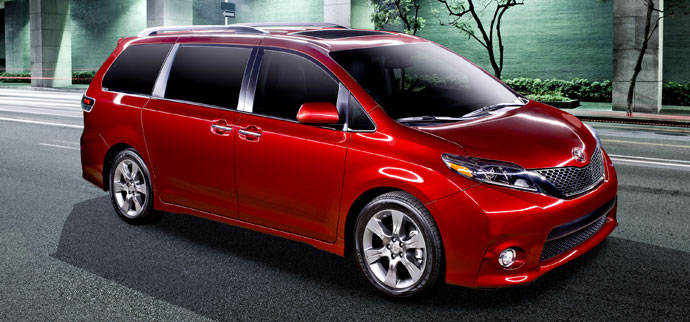 Toyota Sienna fitted with Driver Easy Speak