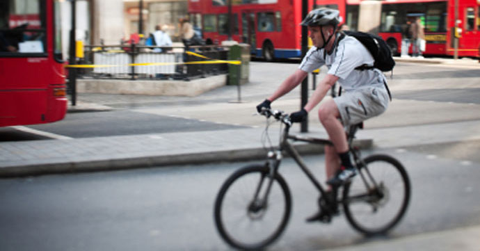Cycle commuters are happier