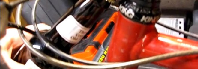 Wisecracker bicycle beer bottle opener