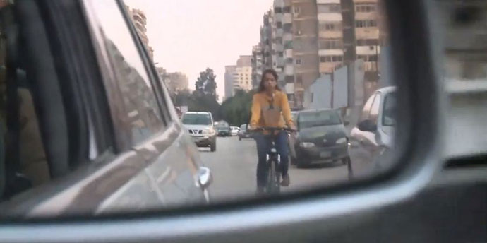 women cycling cairo