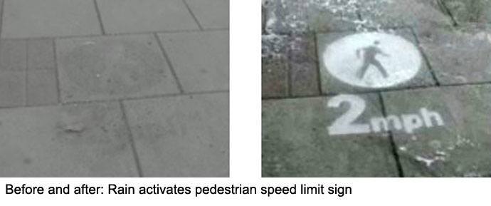 speed limits for pedestrians