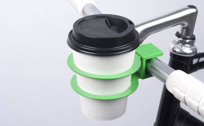 bicycle coffee cup holder