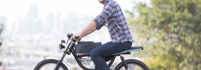 Bolt electric moped