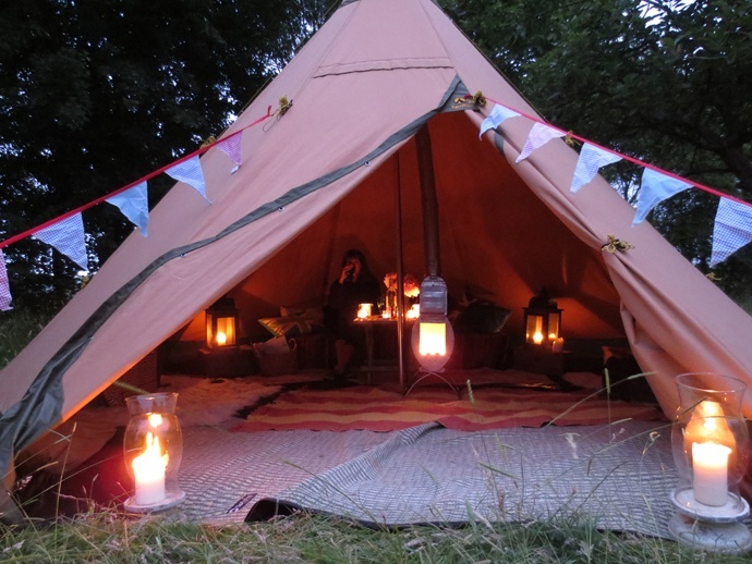 tentipi tent with stove