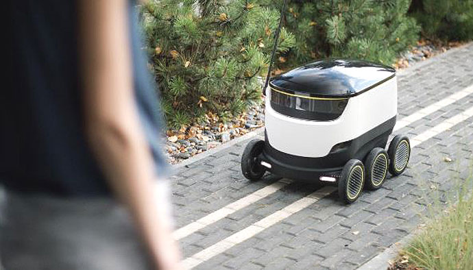 future lorries: robot delivery 