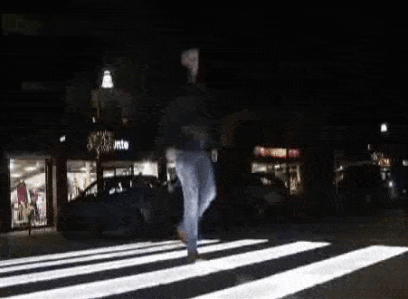 Luminous zebra crossing glows all night | ETA