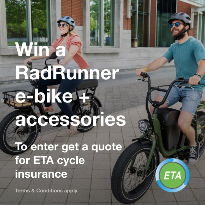 RadRunner e-bike prize
