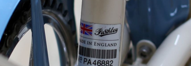 bicycle frame number